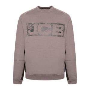 JCB CREW/G Trade Grey Crew Sweatshirt | JCB Workwear