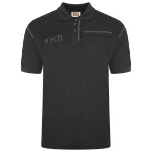 JCB D+29 Trade Black Work Polo Shirt