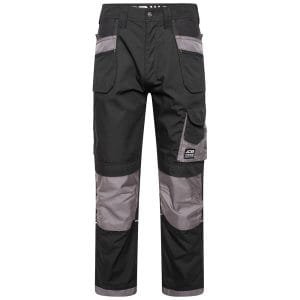 JCB D+IM Trade Plus Black Rip Stop Trouser | JCB Workwear