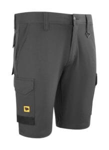 JCB Workwear 4-Way Stretch Shorts Dark Shadow – Heavy Duty Work Shorts