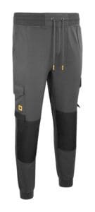 JCB Workwear 4-Way Stretch Joggers Dark Shadow – Heavy Duty Cargo Jogger Trousers