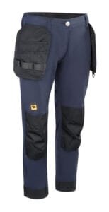JCB Workwear Women’s Stretch Holster Pocket Trousers Navy – Heavy Duty